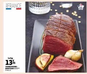 Auchan Viande bovine : rumsteak offre