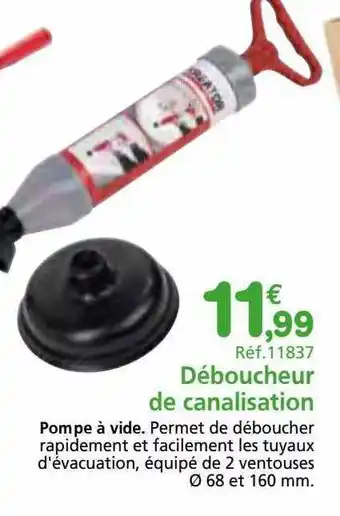Provence Outillage Déboucheur de canalisation offre
