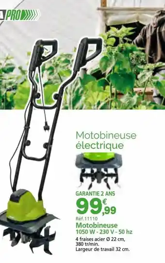 Provence Outillage Motobineuse 1050 w - 230 v - 50 hz werka pro offre