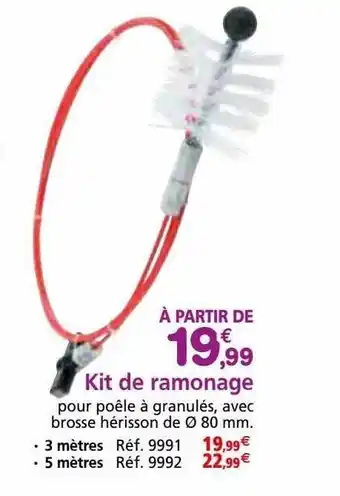 Provence Outillage Kit de ramonage offre