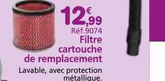 Provence Outillage Filtre cartouche de remplacement offre