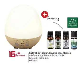 Gifi Coffret diffuseur d'huiles essentielles offre
