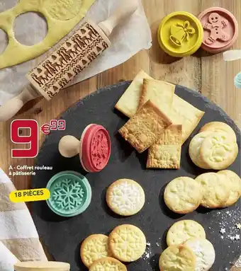 Gifi Coffret rouleau à pâtisserie offre