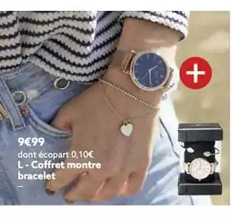 Gifi Coffret montre bracelet offre