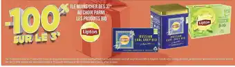 Géant Casino Produits bio lipton offre