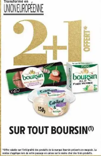 Intermarché Boursin offre