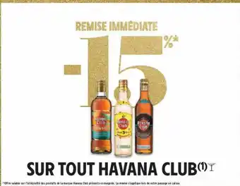 Intermarché Havana club offre