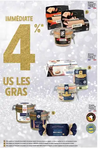 Intermarché Les foies gras offre