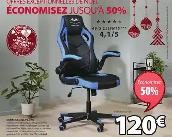 JYSK Chaise Gaming Vojens offre
