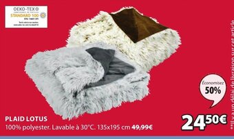 JYSK Plaid Lotus offre