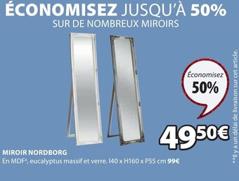 JYSK Miroir Nordborg offre
