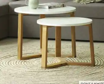 JYSK Tables Gigognes Svenstrup offre