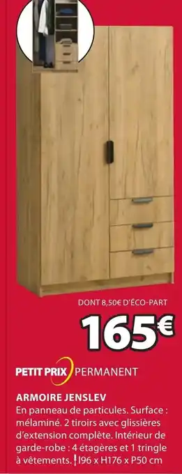 JYSK Armoire Jenslev offre