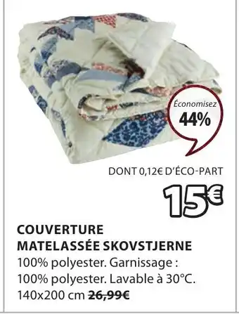 JYSK Couverture Matelassée skovstjerne offre