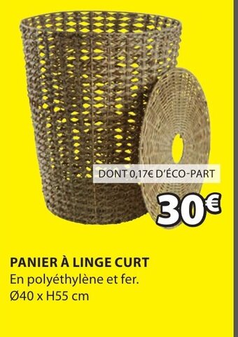 JYSK Panier a Linge Curt offre