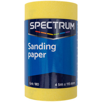 Action Papier De Verre Spectrum Grain : 180 offre