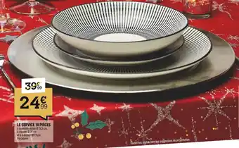 Centrakor Le Service 18 Pièces offre