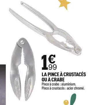 Centrakor La Pince à crustacés Ou a Crabe offre