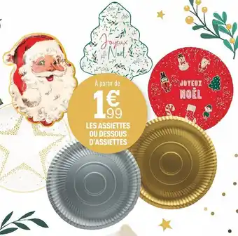 Centrakor Les Assiettes Ou Dessous d'Assiettes offre