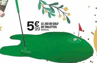 Le Jeu de Golf de Toilettes
