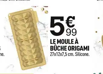 Centrakor Le Moule à bûche Origami offre