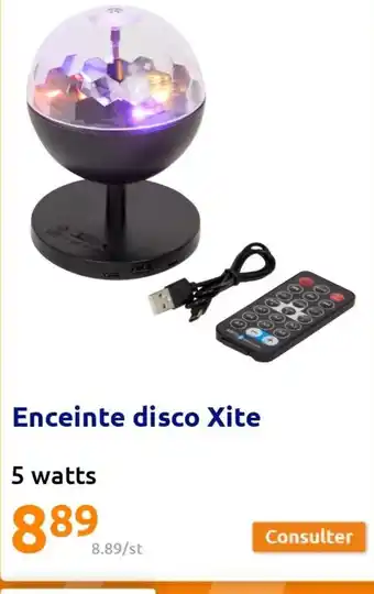 Action Enceinte Disco Xite offre