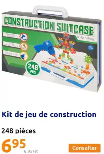 Action Kit de jeu de Construction offre