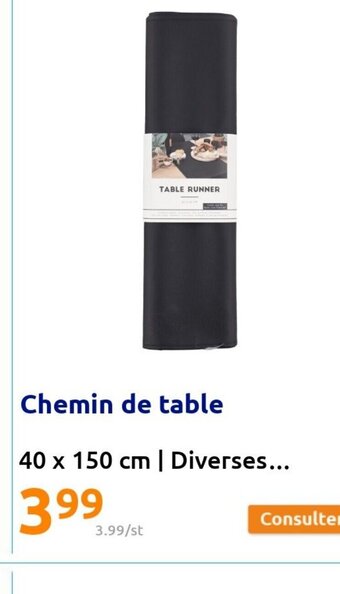 Action Chemin de Table offre