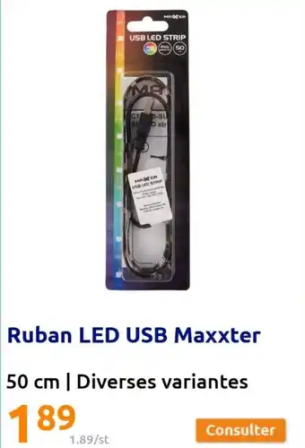 Action Ruban Led USB Maxxter offre