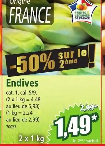 Norma Endives offre