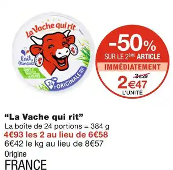 Monoprix La vache qui rit la vache qui rit offre