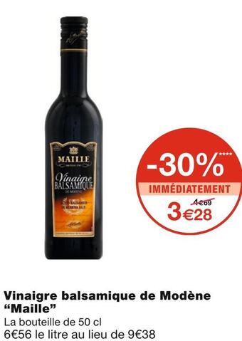 Monoprix Maille vinaigre balsamique de modène offre