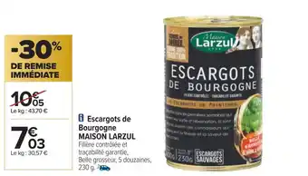 Maison larzul escargots de bourgogne