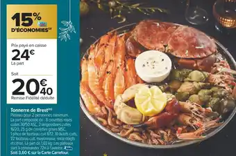 Carrefour Tonnerre de brest offre