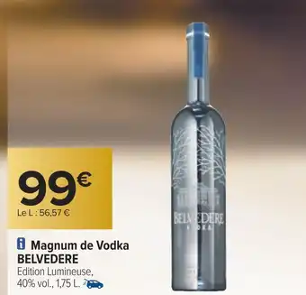 Carrefour Magnum de vodka offre