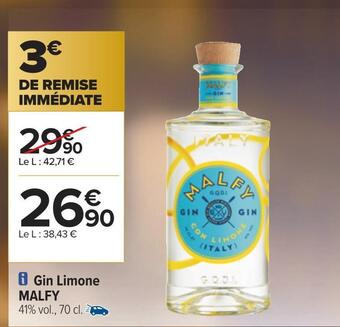 Carrefour Malfy gin limone offre