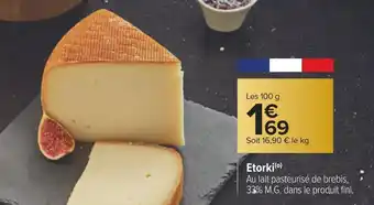 Carrefour Etorki etorki offre
