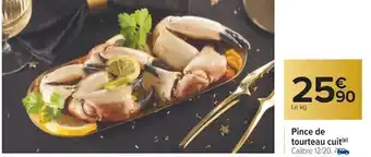 Carrefour Pince de tourteau cuit offre