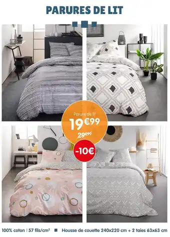 b&m Parure de lit offre