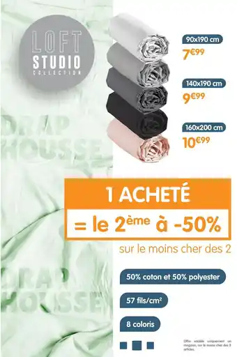 b&m Drap housse offre