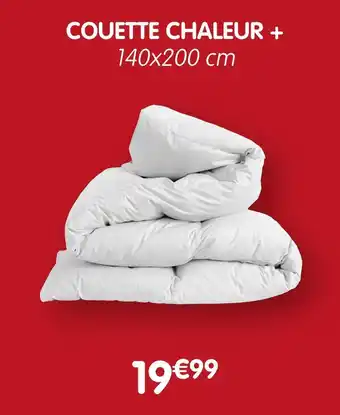 Couette chaleur +