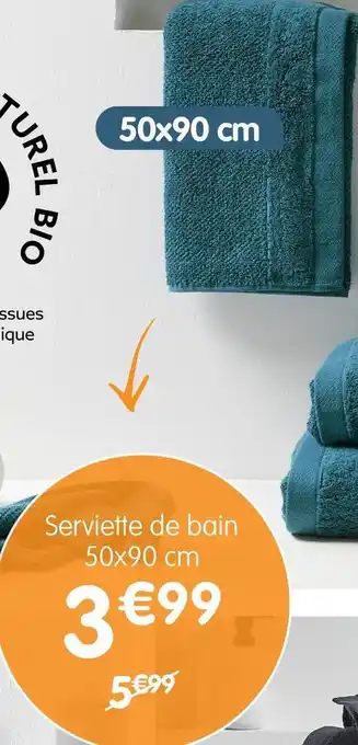 Serviette de bain