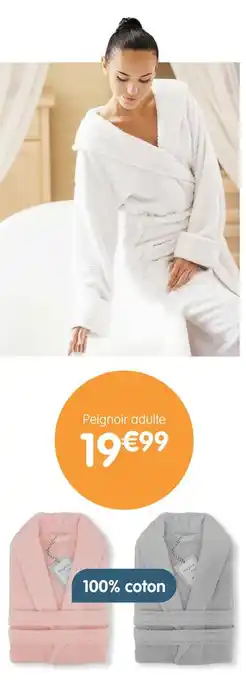 b&m Peignoir adulte offre