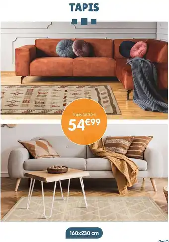 b&m Tapis satchi offre