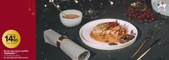 Carrefour Market Tendriade ris de veau sauce morilles offre
