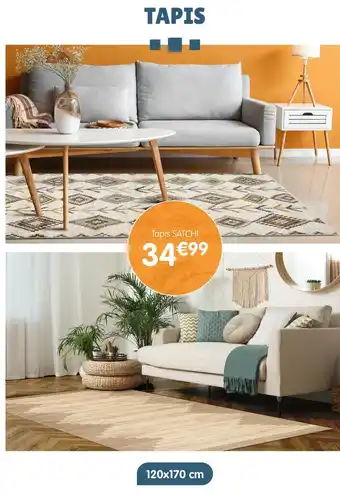 b&m Tapis satchi offre