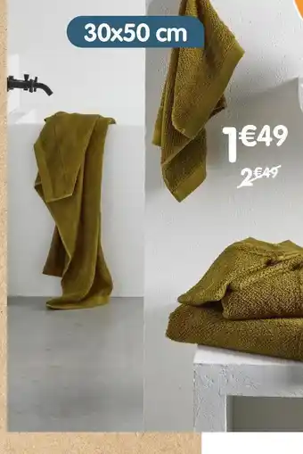 b&m Today serviette de bain offre