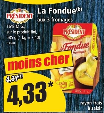 Norma La Fondue offre