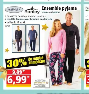 Norma Ensemble Pyjama offre