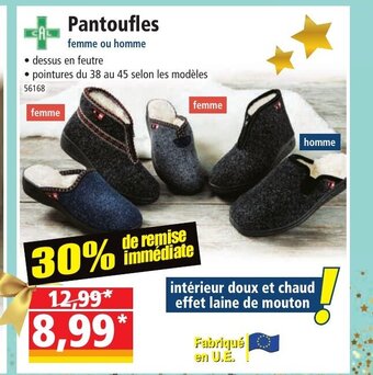 Norma Pantoufles offre